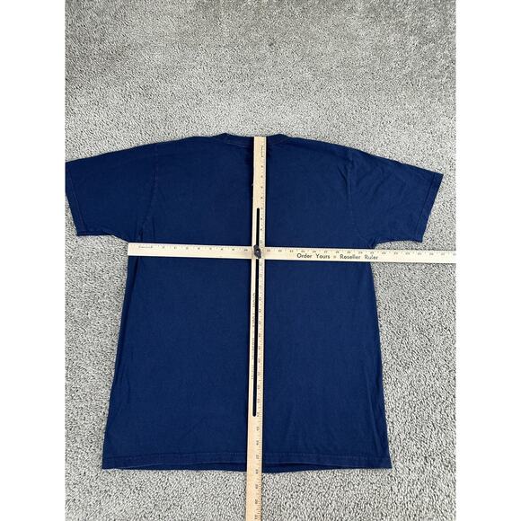 Chicago Fire Shirt Mens Large Blue MLS Soccer Graphic Go-To Tee Cotton Adidas - Picture 5 of 8